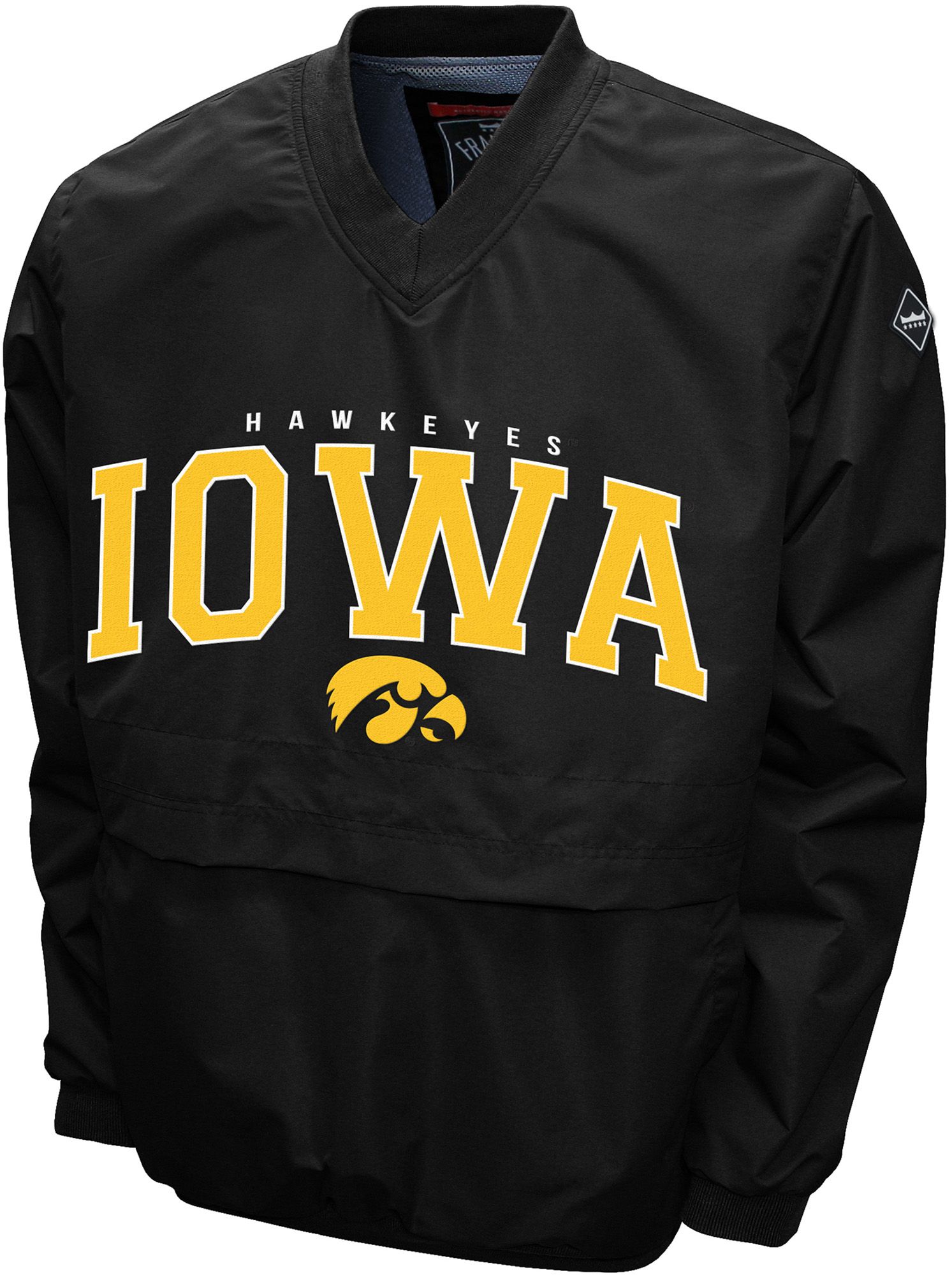 Franchise Club Men's Iowa Hawkeyes Black Member 2 Jacket