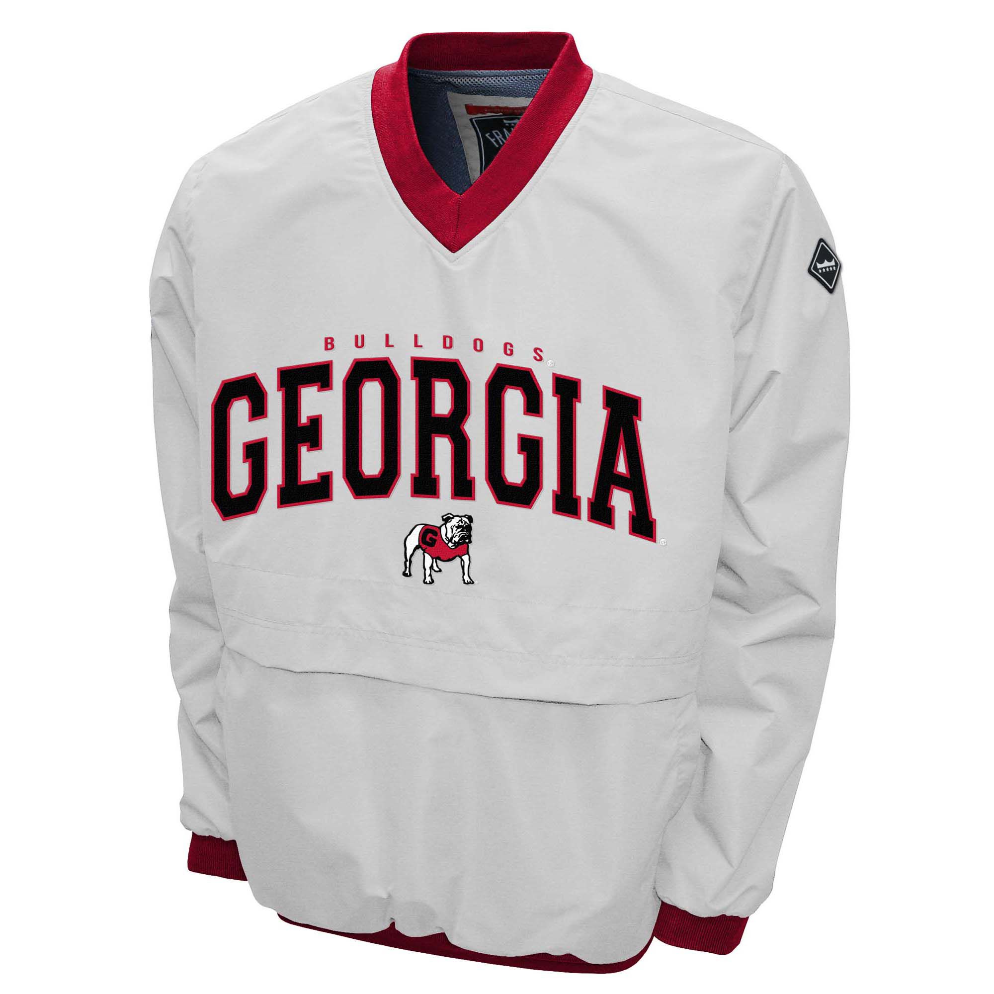 Franchise Club Men's Georgia Bulldogs White Member 2 Jacket
