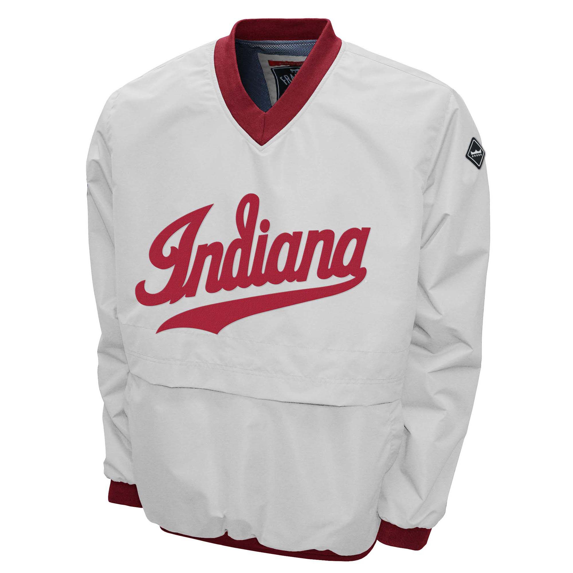 Franchise Club Men's Indiana Hoosiers White Member 2 Jacket