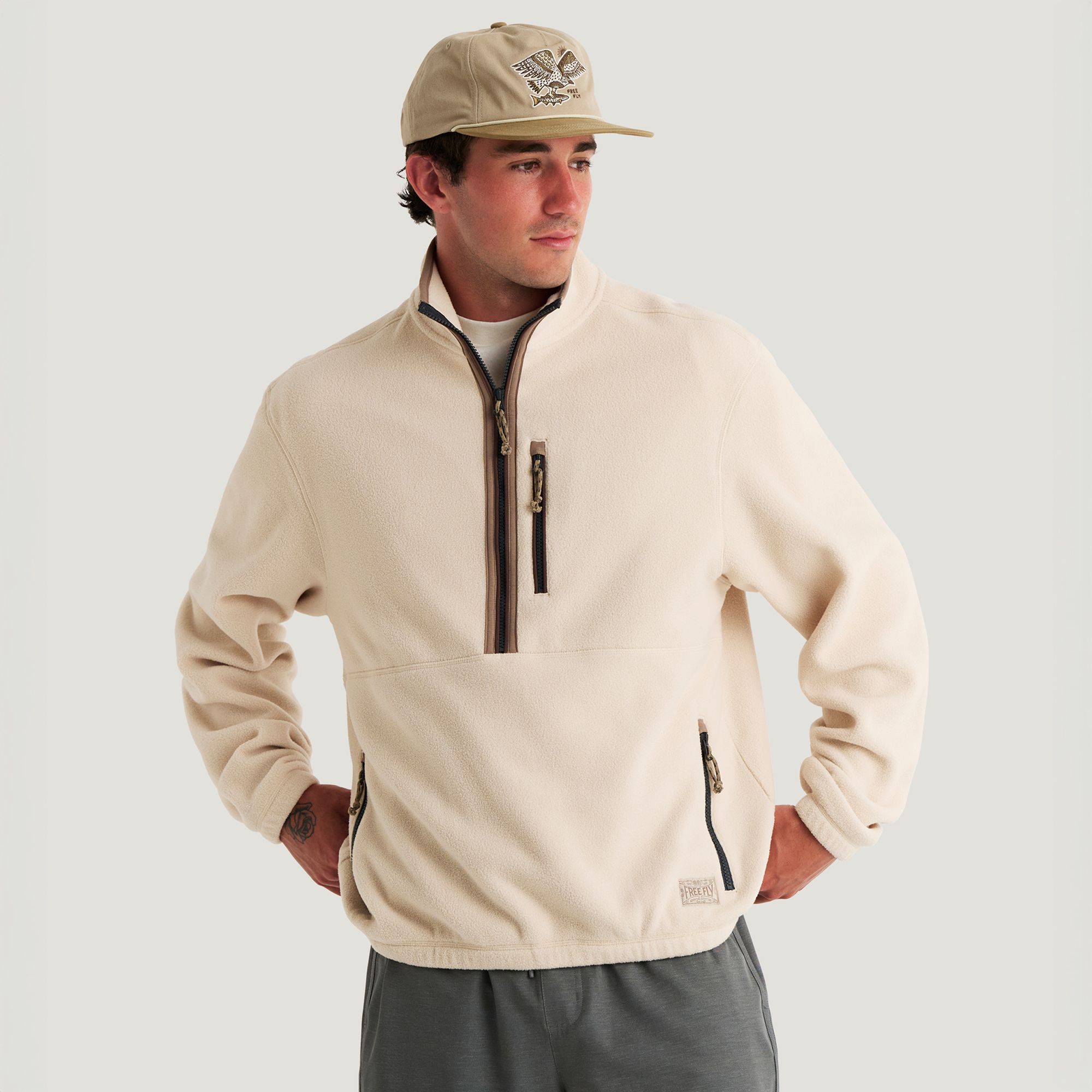 Free Fly Men's Ashridge Fleece 1/2-Zip