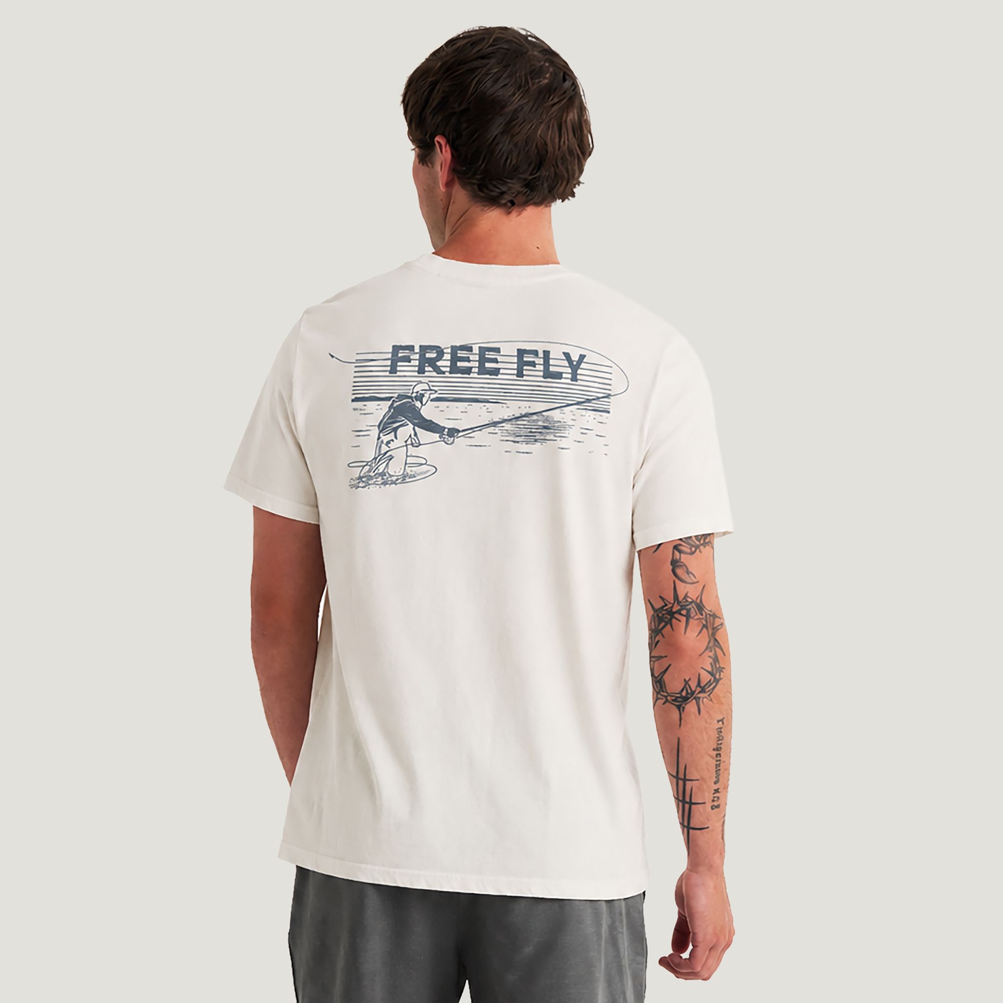 Free Fly Men's Retro Cast Tee