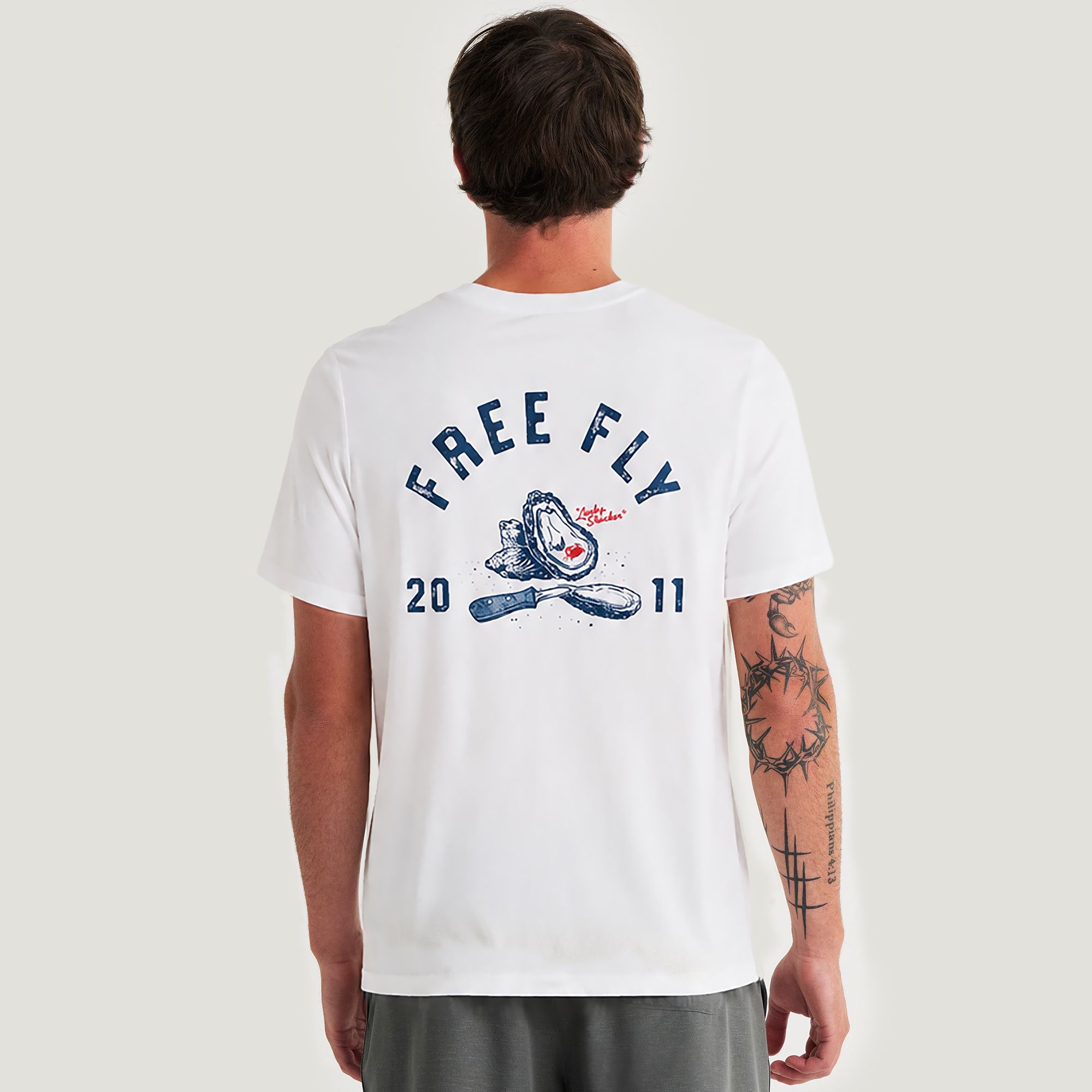 Free Fly Men's Lucky Shucker Pocket Tee