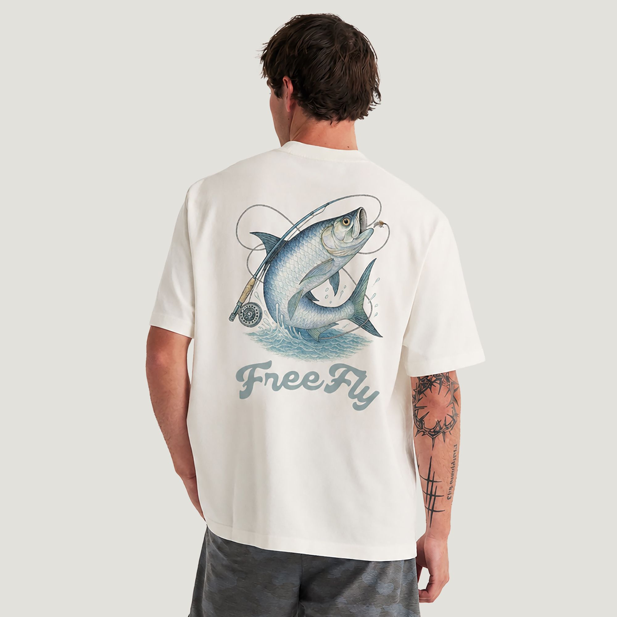Free Fly Men's Silver King Relaxed Tee