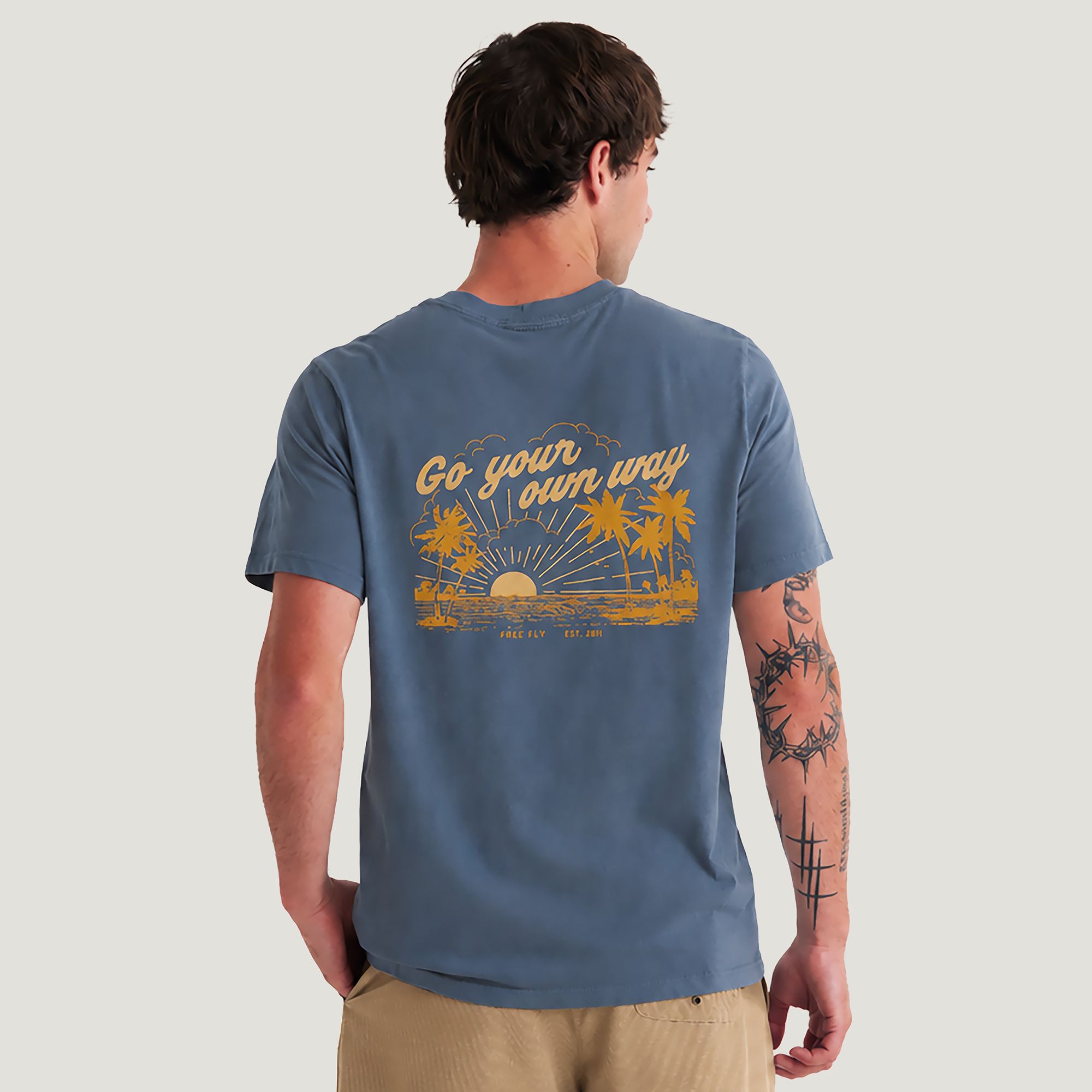 Free Fly Men's Go Your Own Way Tee