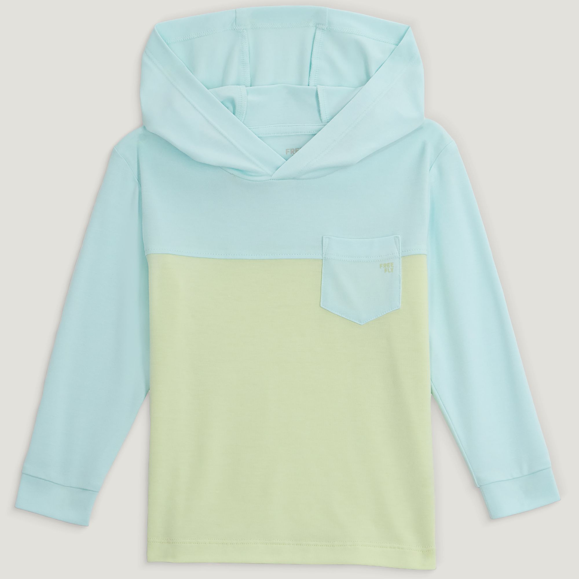 Free Fly Toddler Colorblock Bamboo Shade Hoodie