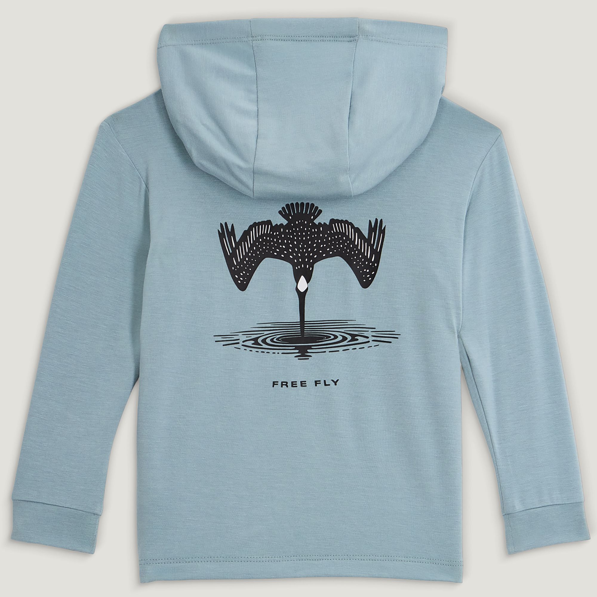 Free Fly Toddler Bamboo Shade Graphic Hoodie