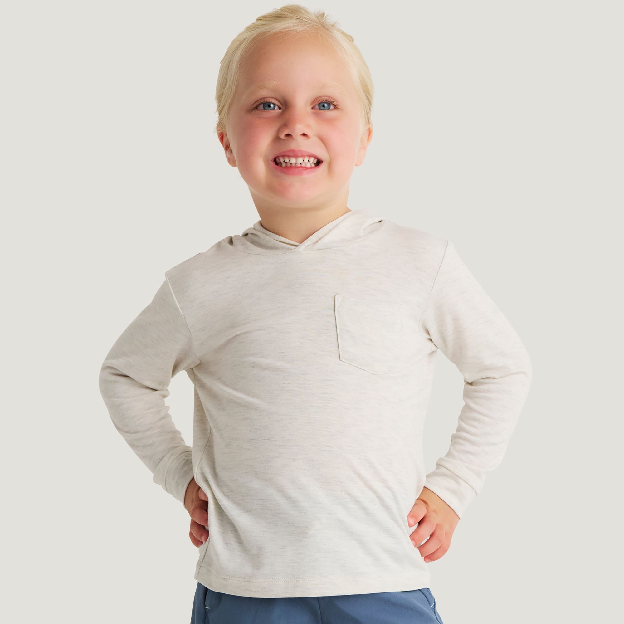 Free Fly Little Kids' Bamboo Shade Hoodie