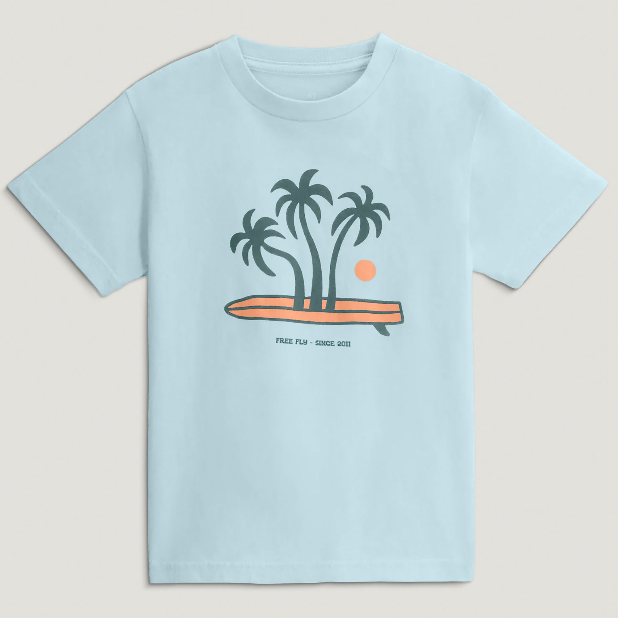 Free Fly Toddler Party Wave Graphic Tee