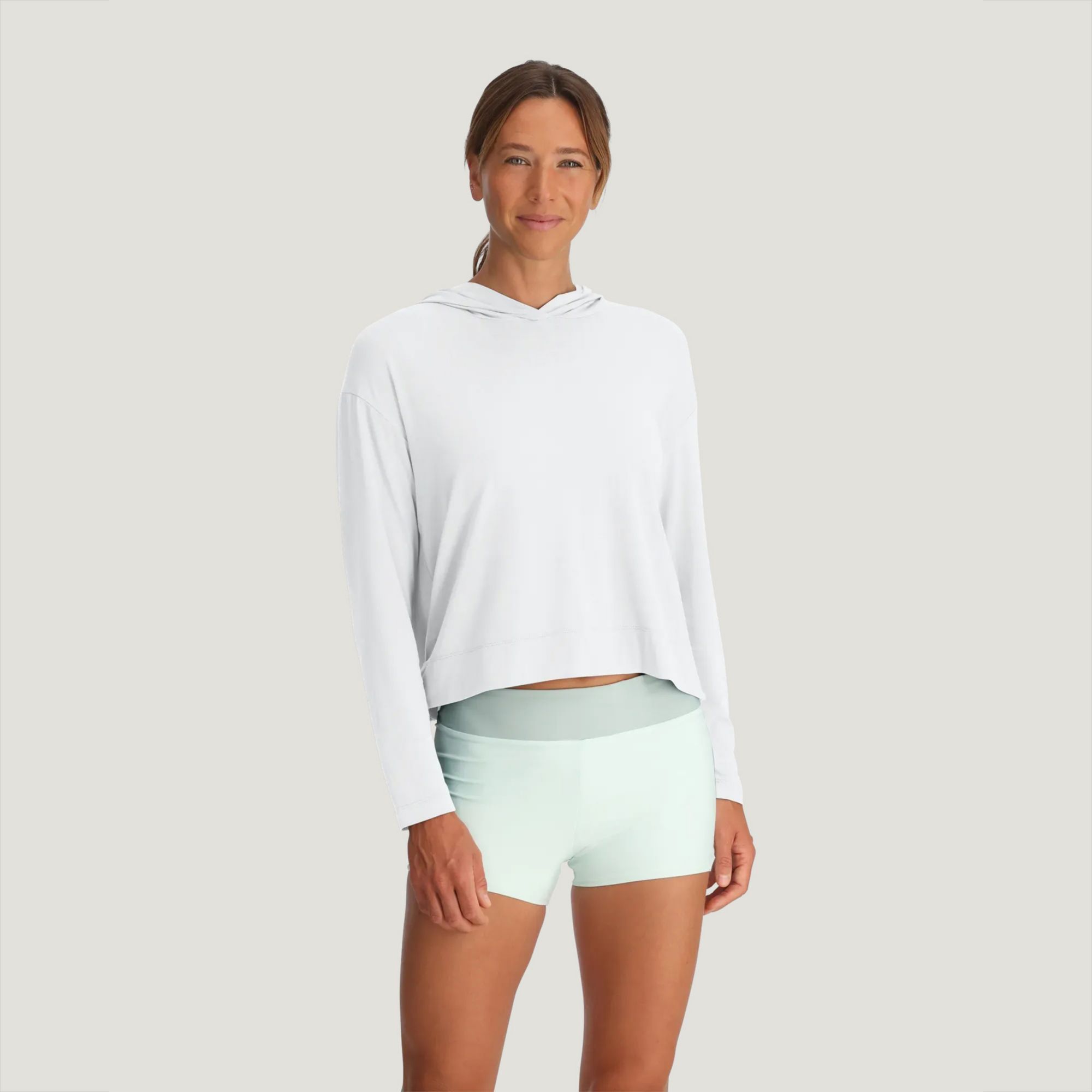 Free Fly Women's Bamboo Shade Crossover Hoodie