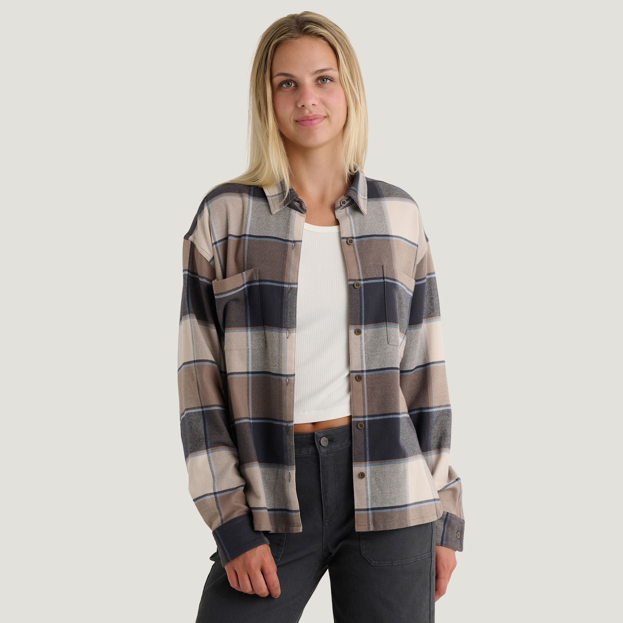 Plaid Anthracite