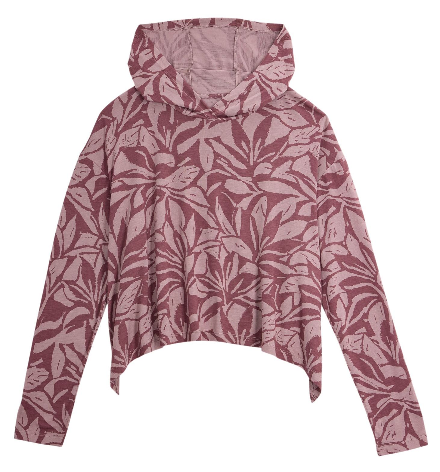 Free Fly Women's Bamboo Shade Lightweight Cropped Hoodie