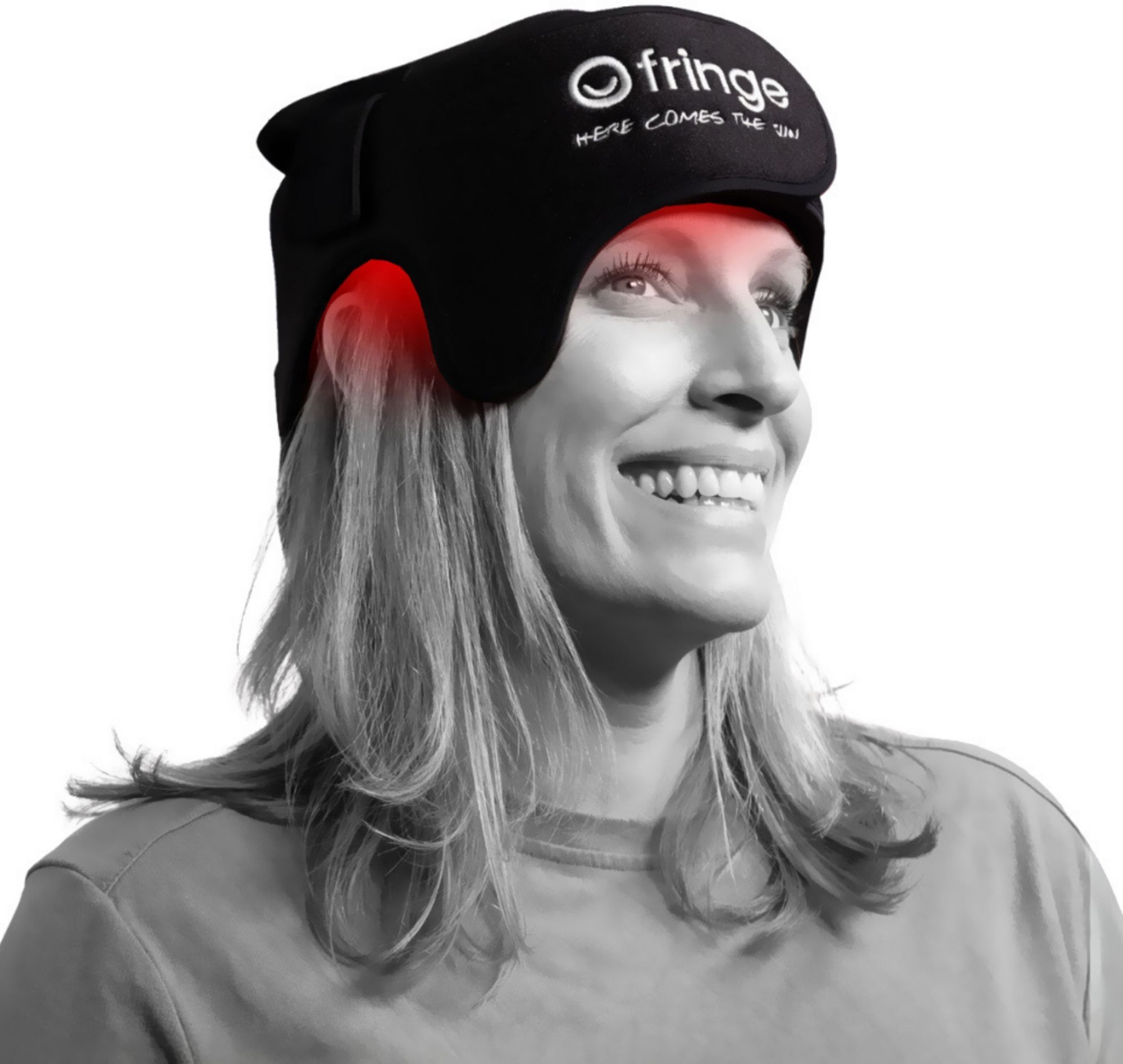 Fringe Red Light Therapy Head Wrap