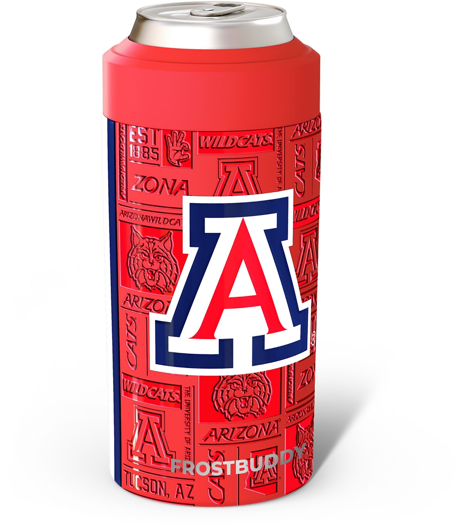 Frost Buddy Adult Arizona Wildcats Red 3D Legacy Can Coozie