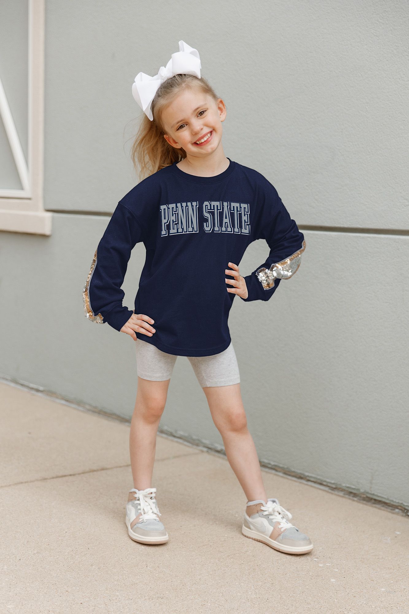 Gameday Couture Girls' Penn State Nittany Lions Crewneck Sweatshirt