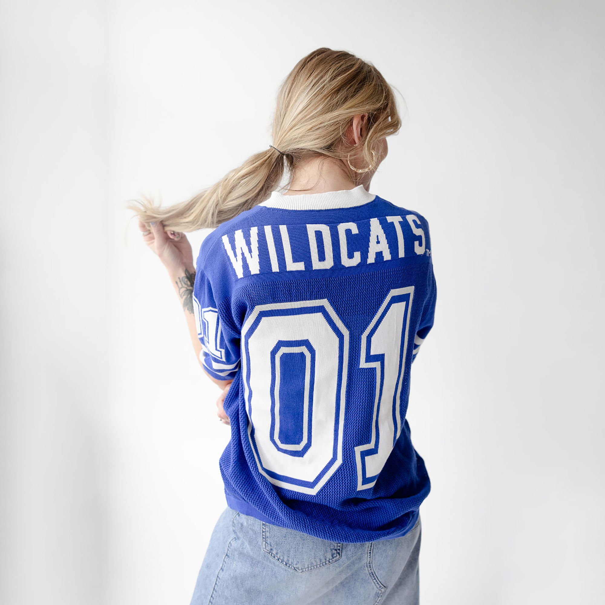 Gameday Social Women's Kentucky Wildcats Royal Sweater Jersey