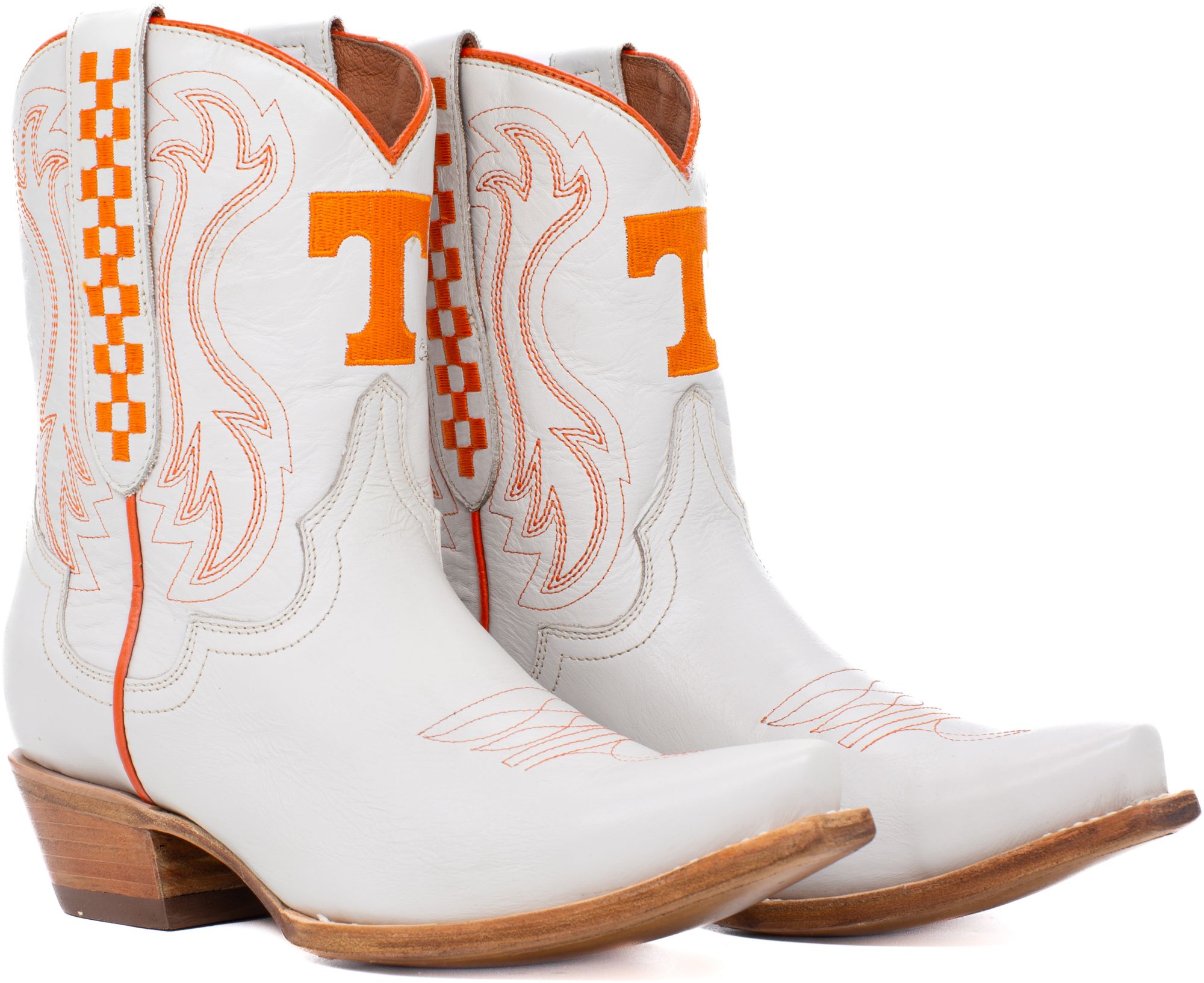 Gameday Boots Women's Tennessee Volunteers Ivory Sarah Shorty 8"Western Boots