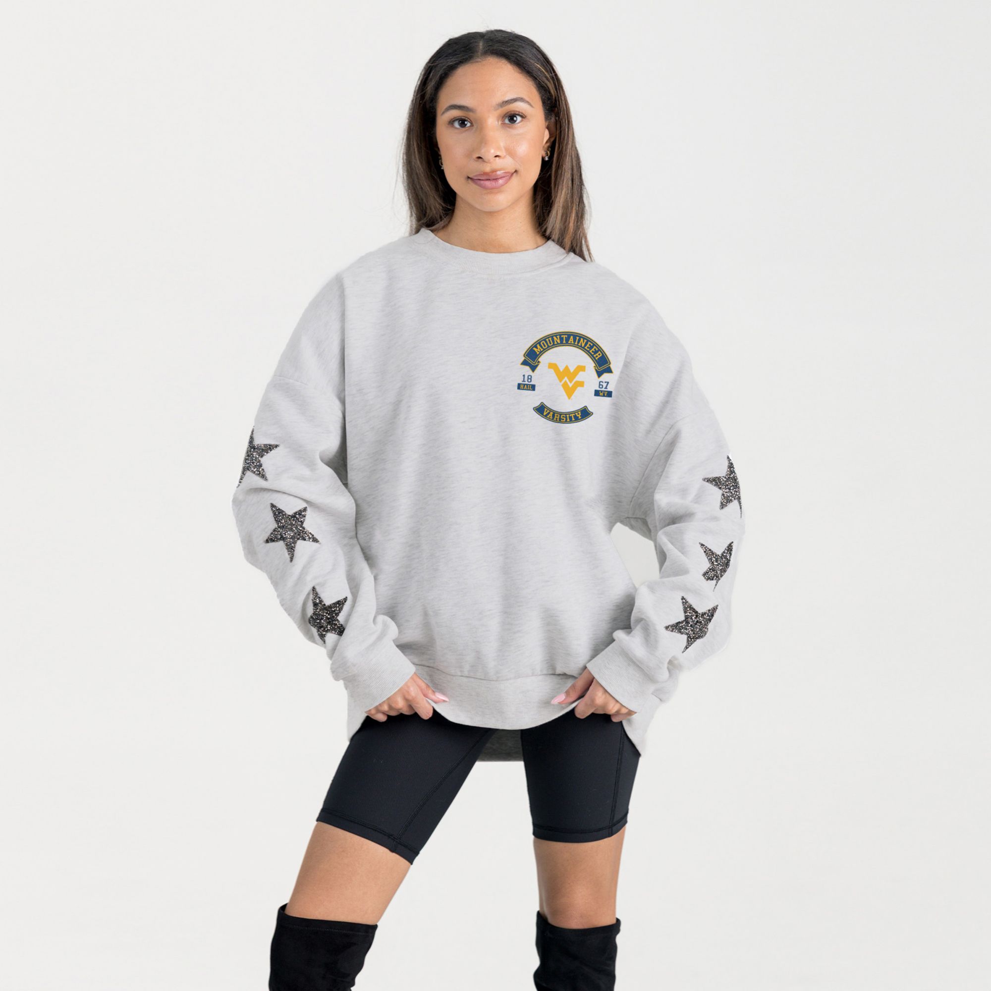 Gameday Couture Women's West Virginia Mountaineers Crewneck Sweatshirt