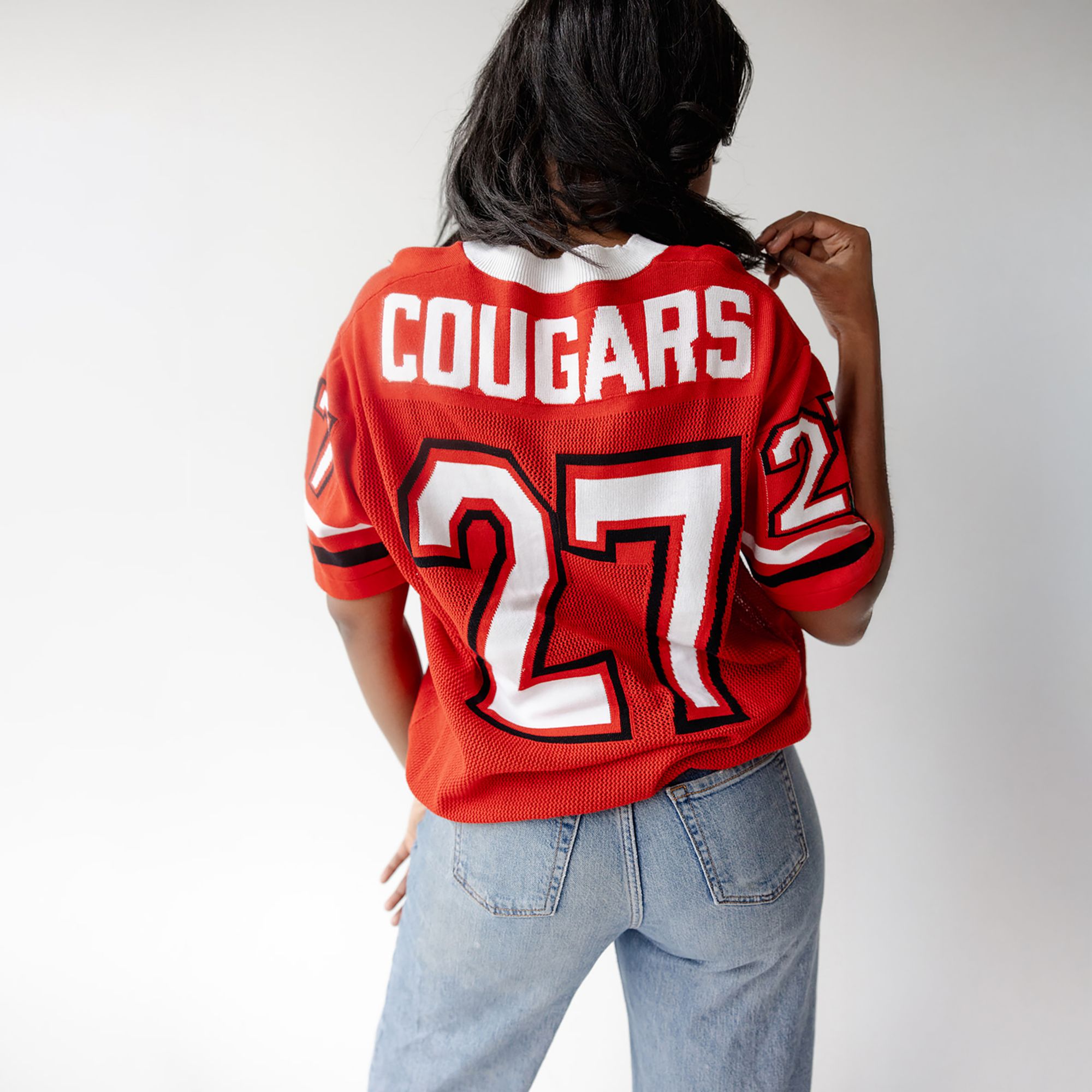 Gameday Social Women's Houston Cougars Red Sweater Jersey