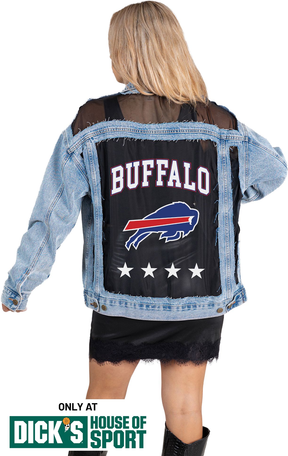 Gameday Couture Women's Buffalo Bills Denim Rule Breaker Denim Jacket
