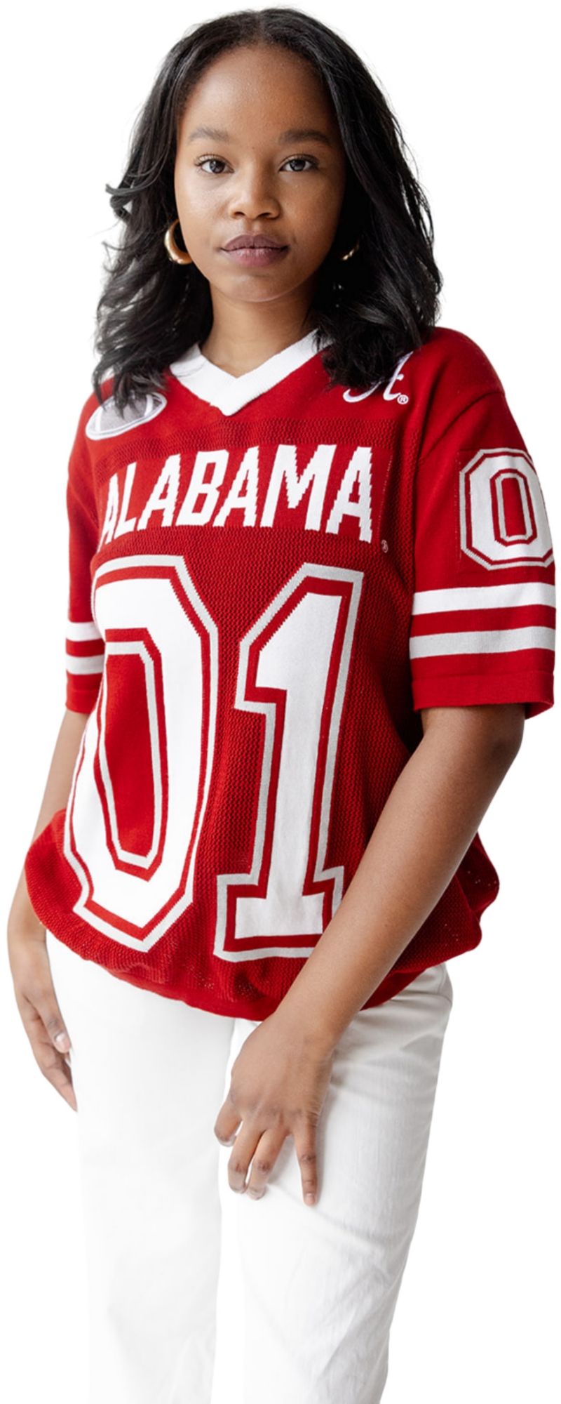 Gameday Social Women's Alabama Crimson Tide Sweater Jersey
