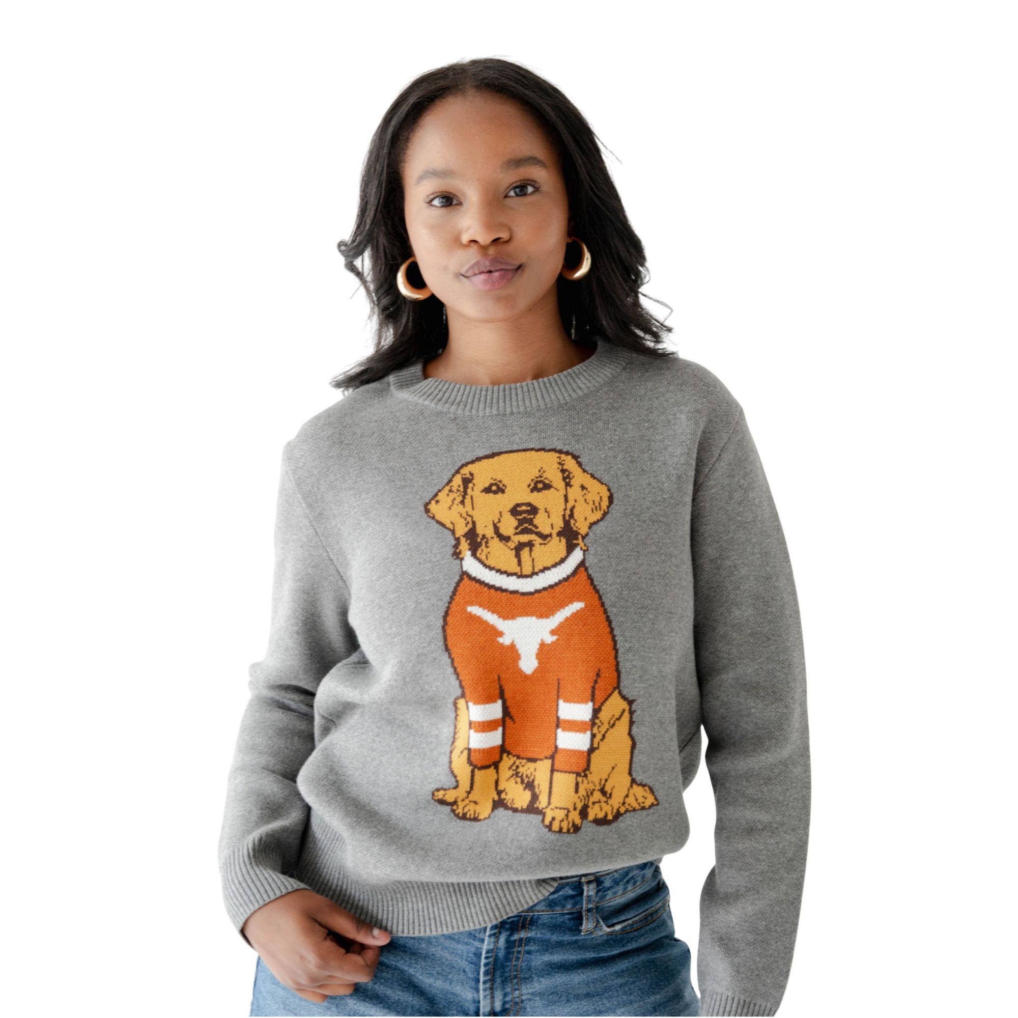 Gameday Social Women's Texas Longhorns Lucky Sweater