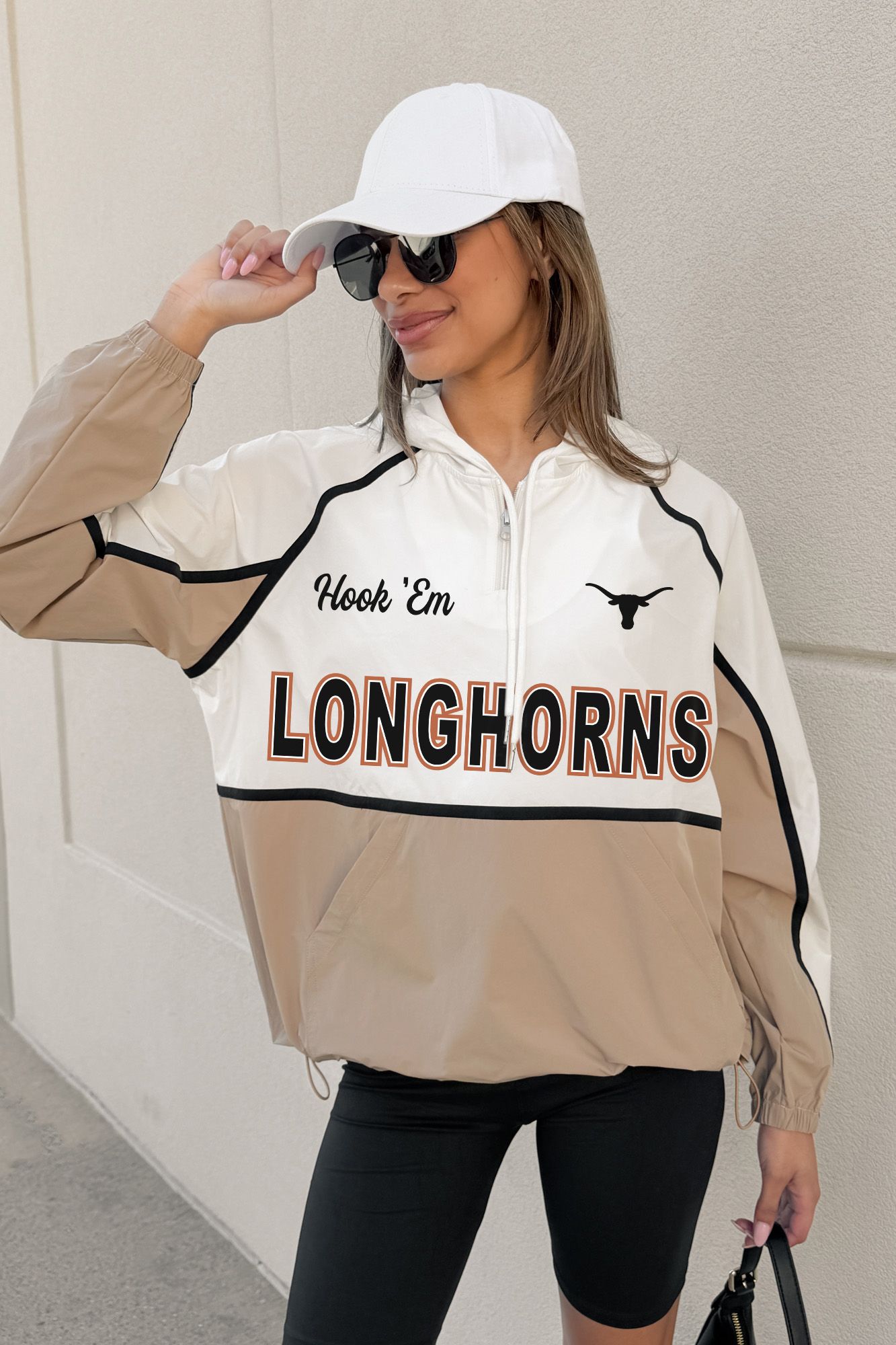 Gameday Couture Women's Texas Longhorns Colorblock Windbreaker
