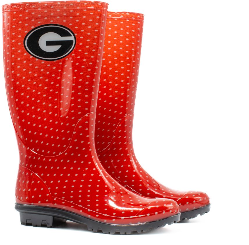 Gameday Boots Women's Georgia Bulldogs Red Misty Rain Boots