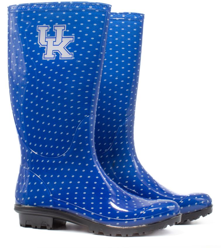 Gameday Boots Women's Kentucky Wildcats Blue Misty Rain Boots