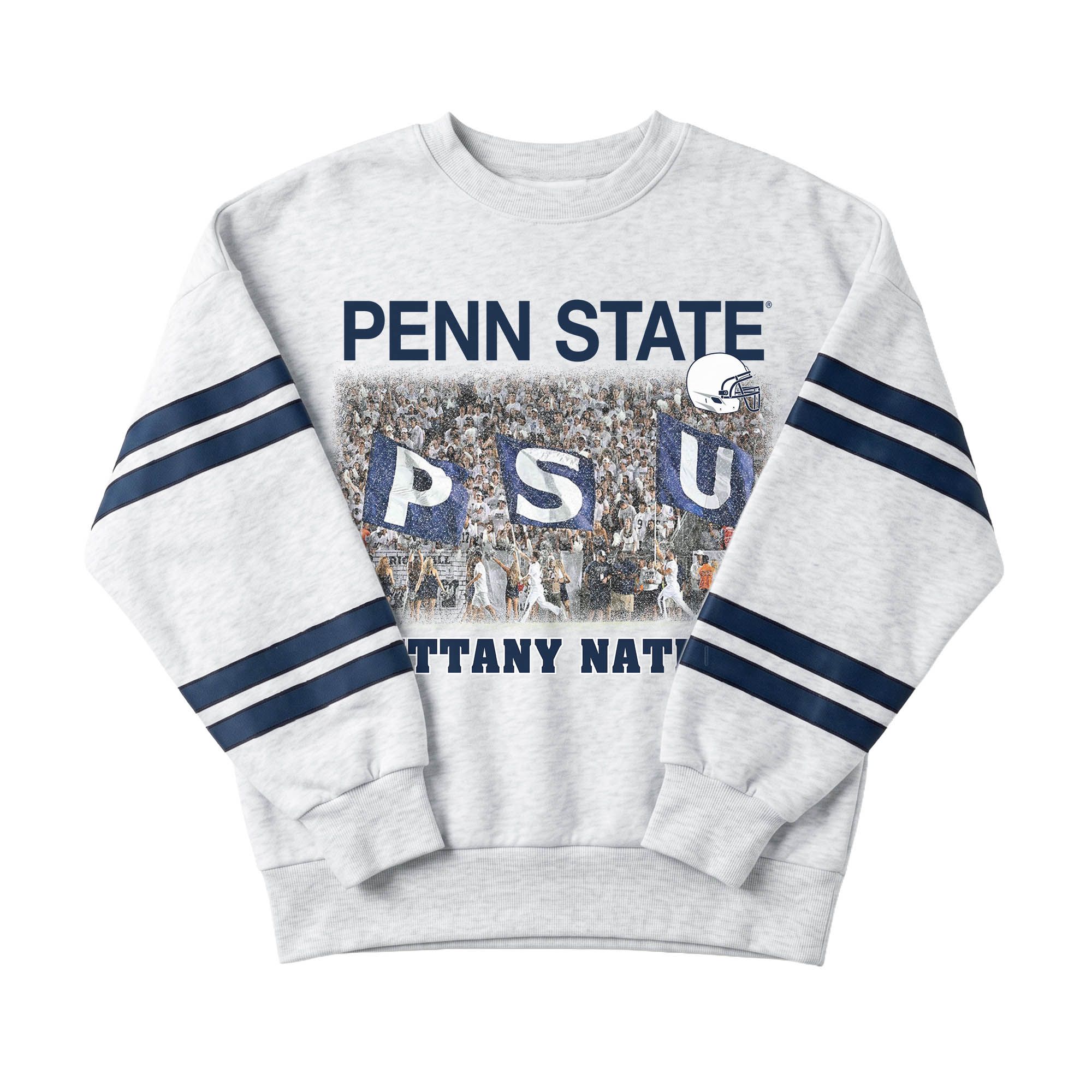 Gameday Couture Women's Penn State Nittany Lions Navy Crewneck Sweatshirt