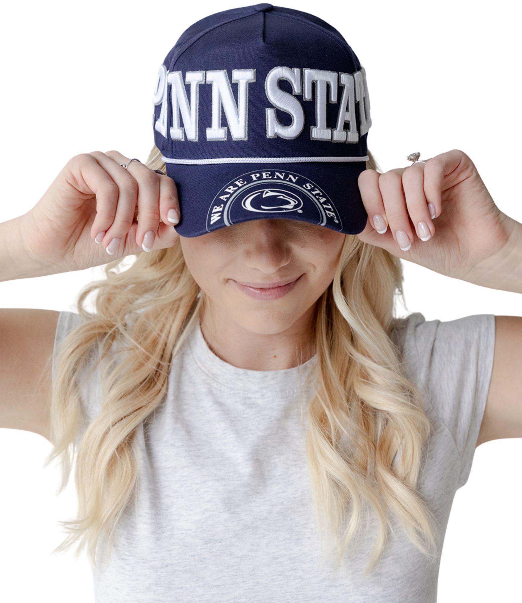 Game Day Social Women's Penn State Nittany Lions Navy Adjustable Denim Hat