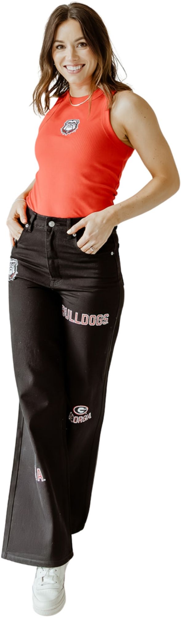 Gameday Social Men's Georgia Bulldogs Powerblend Banded Pants
