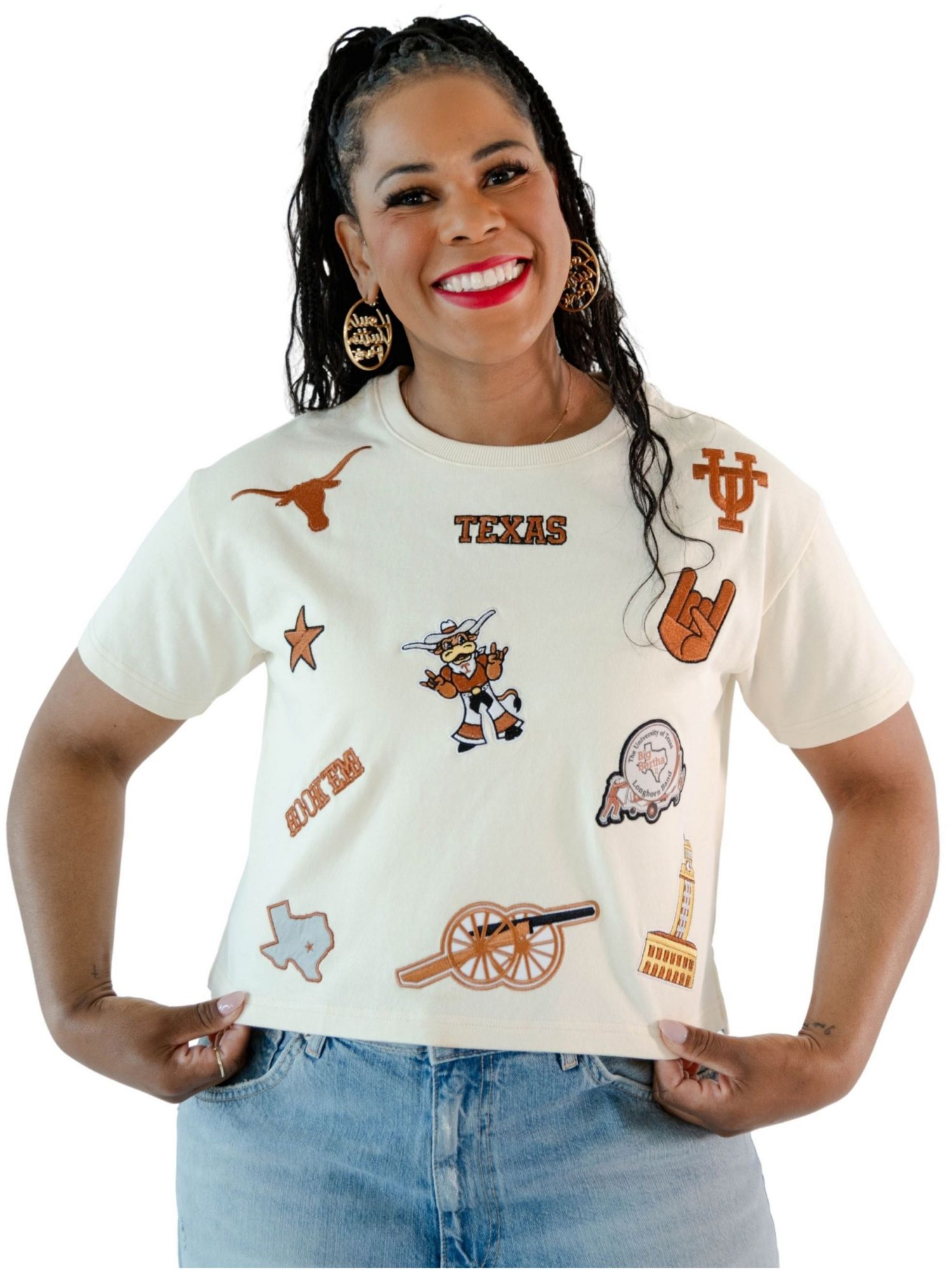 Gameday Social Women's Texas Longhorns All Over Print T-Shirt