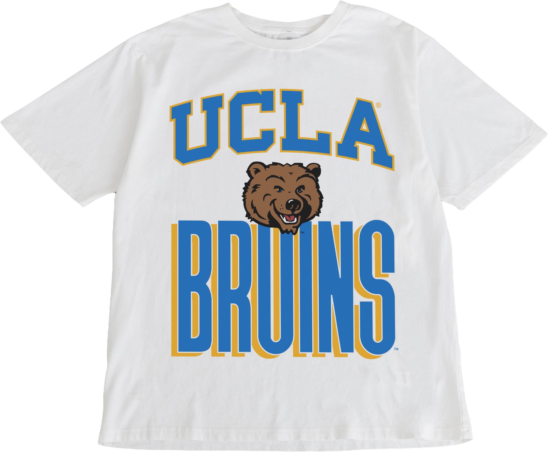 Gameday Couture Women's UCLA Bruins Ivory Washed Relaxed Fit T-Shirt