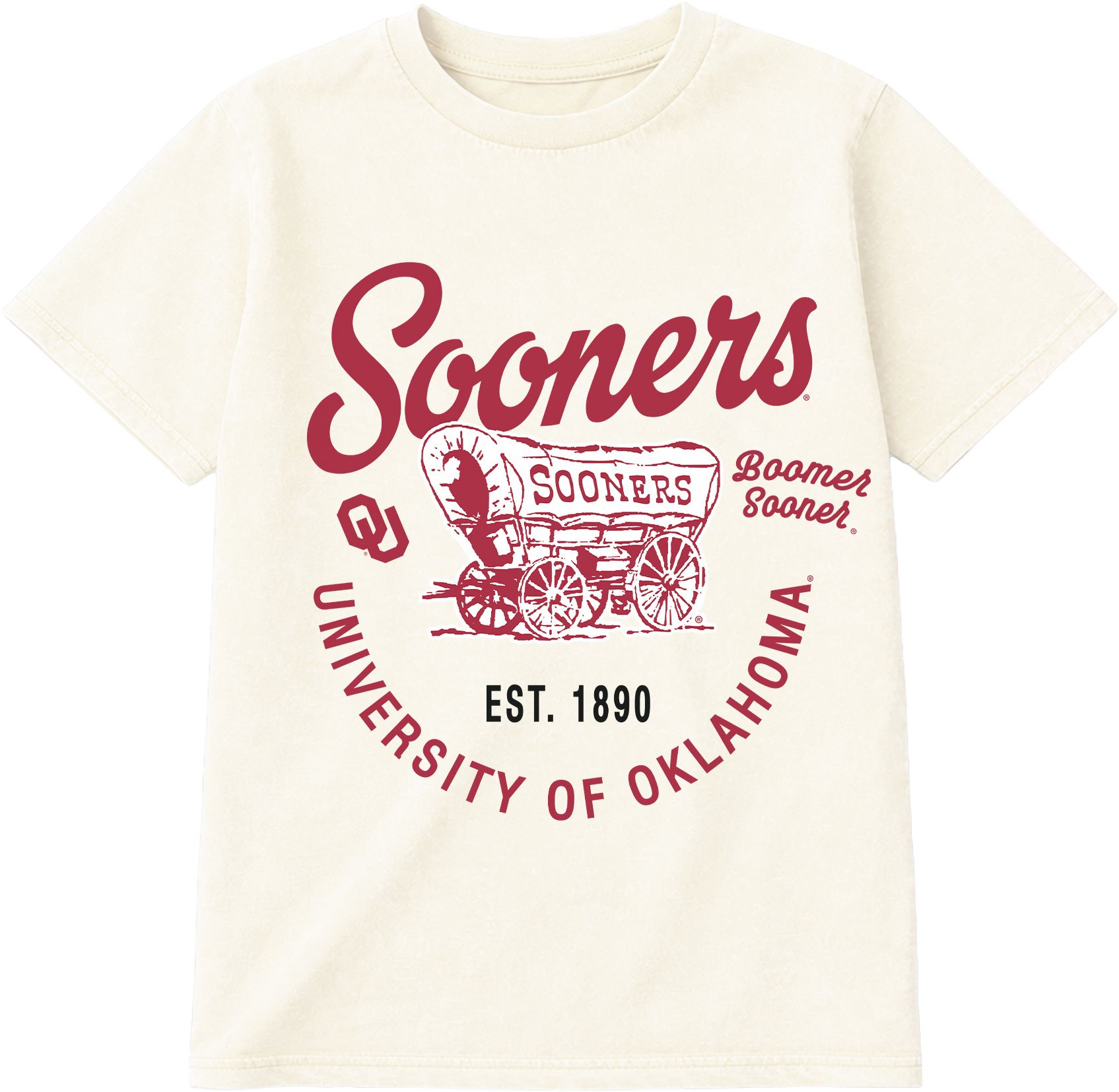 Gameday Couture Women's Oklahoma Sooners Ivory Our Name T-Shirt