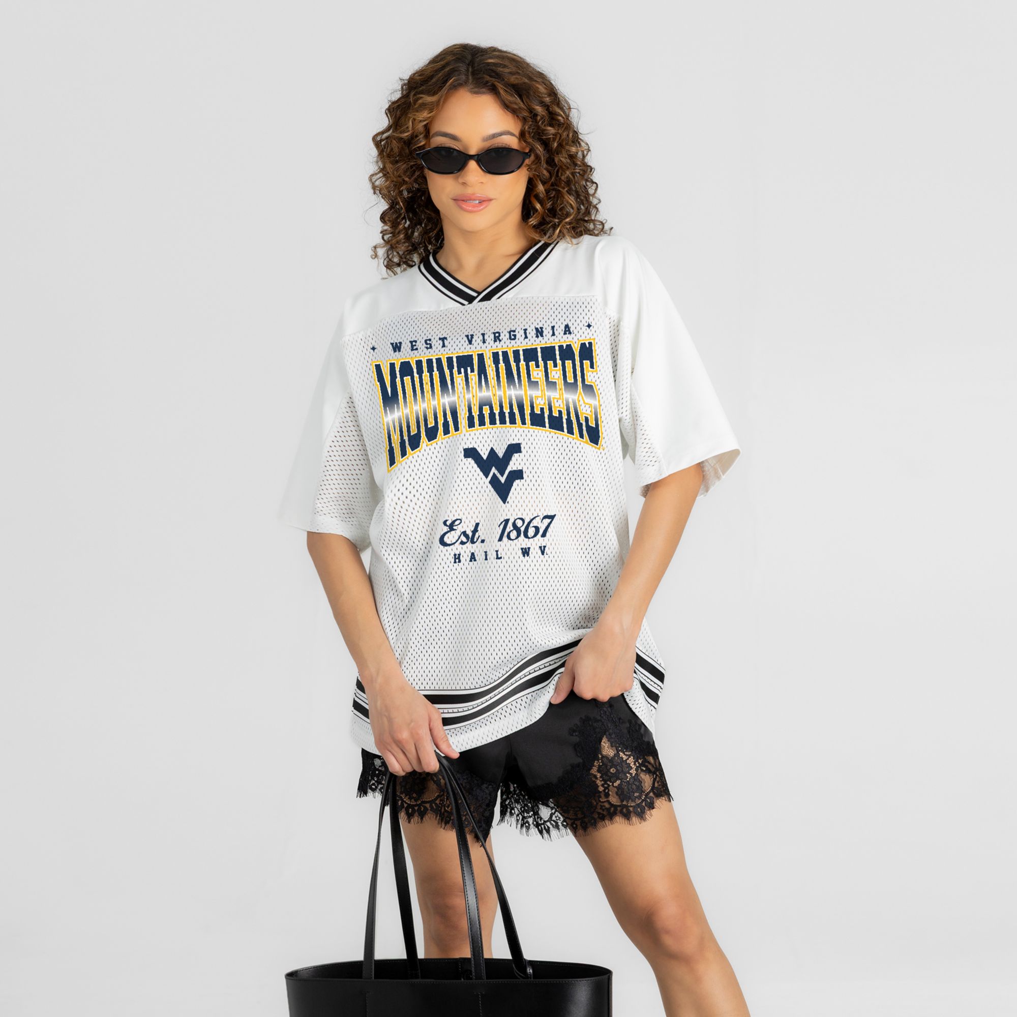 Gameday Couture Women's West Virginia Mountaineers Fashion Jersey