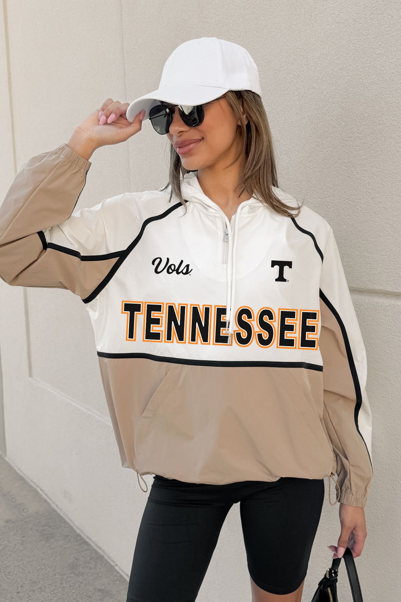 Gameday Couture Women's Tennessee Volunteers Colorblock Windbreaker
