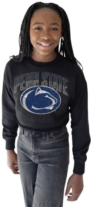 Gameday Social Youth Penn State Nittany Lions Black Starlite Long Sleeve Shirt