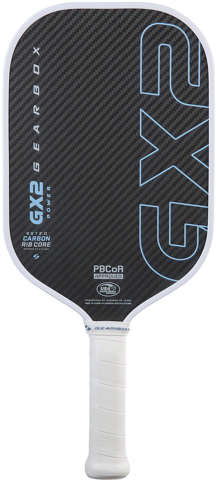 Gearbox GX2 Power Elongated LE - SST 2.0 Core Pickleball Paddle