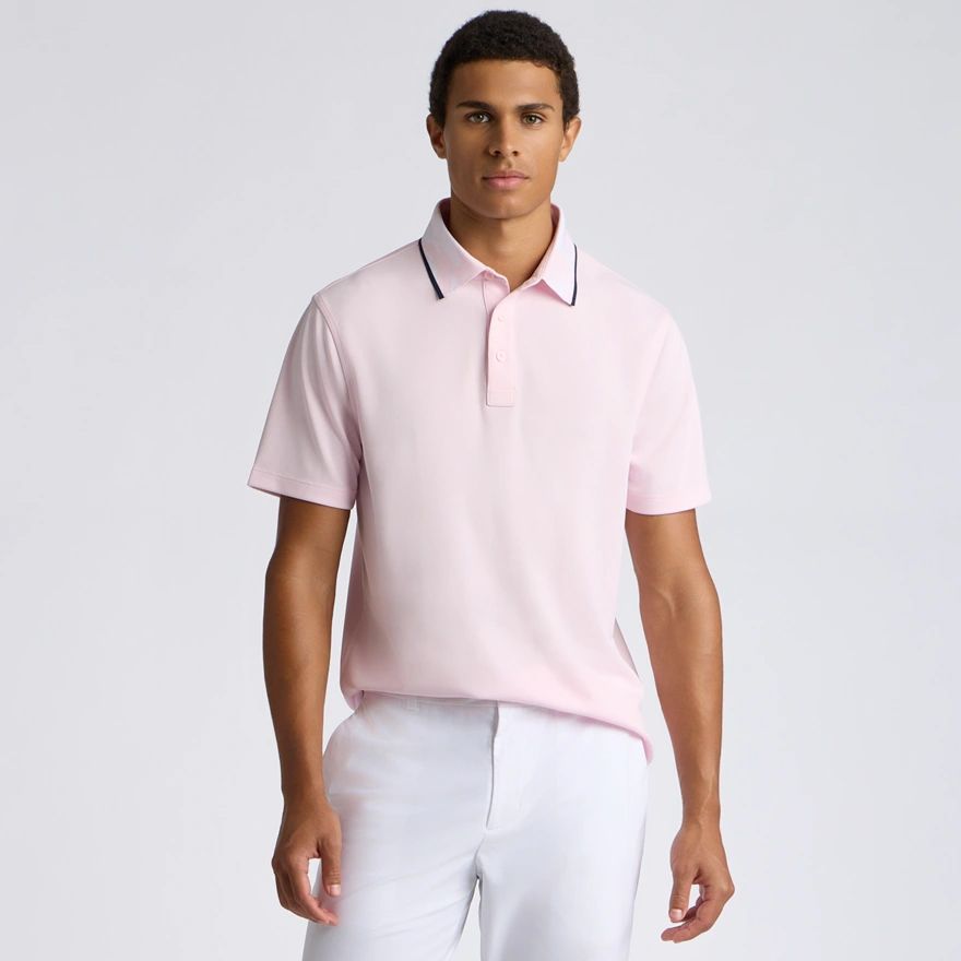 G/FORE Men's Camo Collar Performance Pique Golf Polo