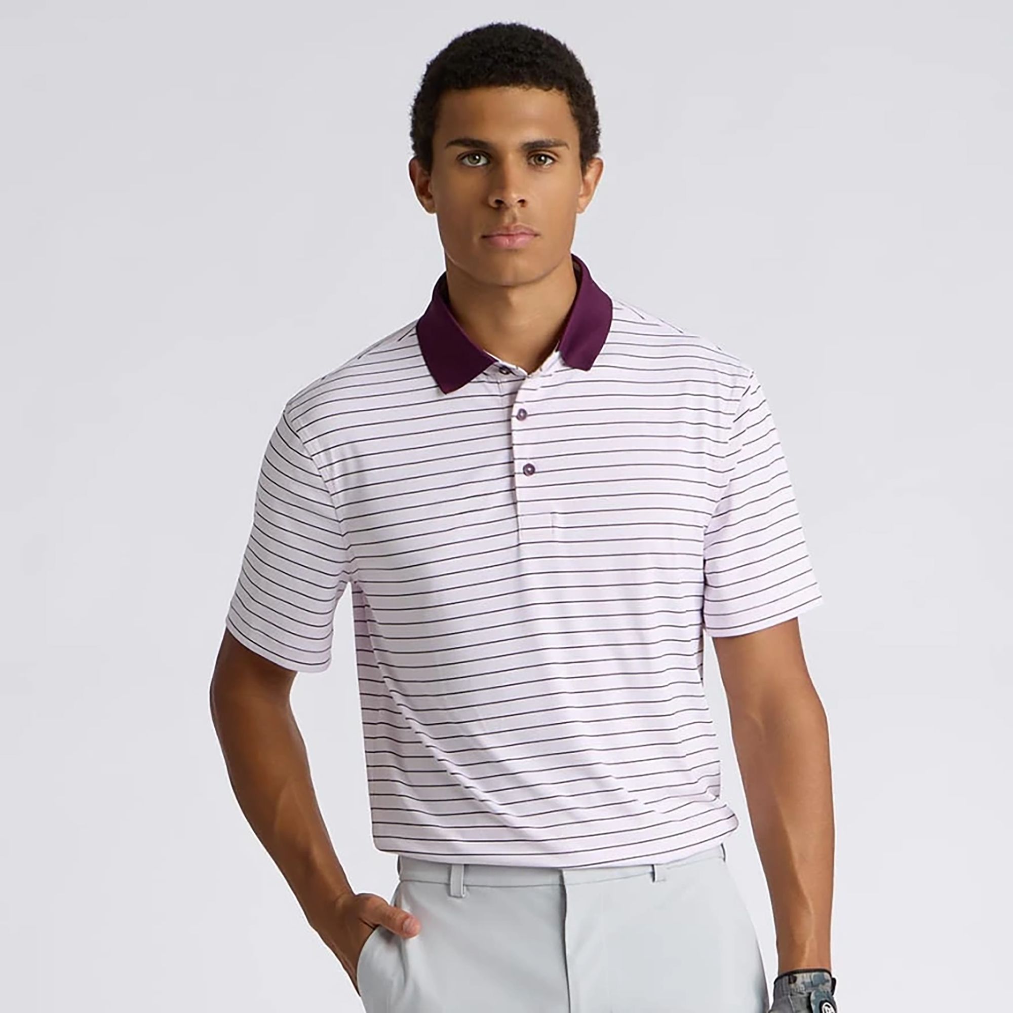 Blush/Dark Plum