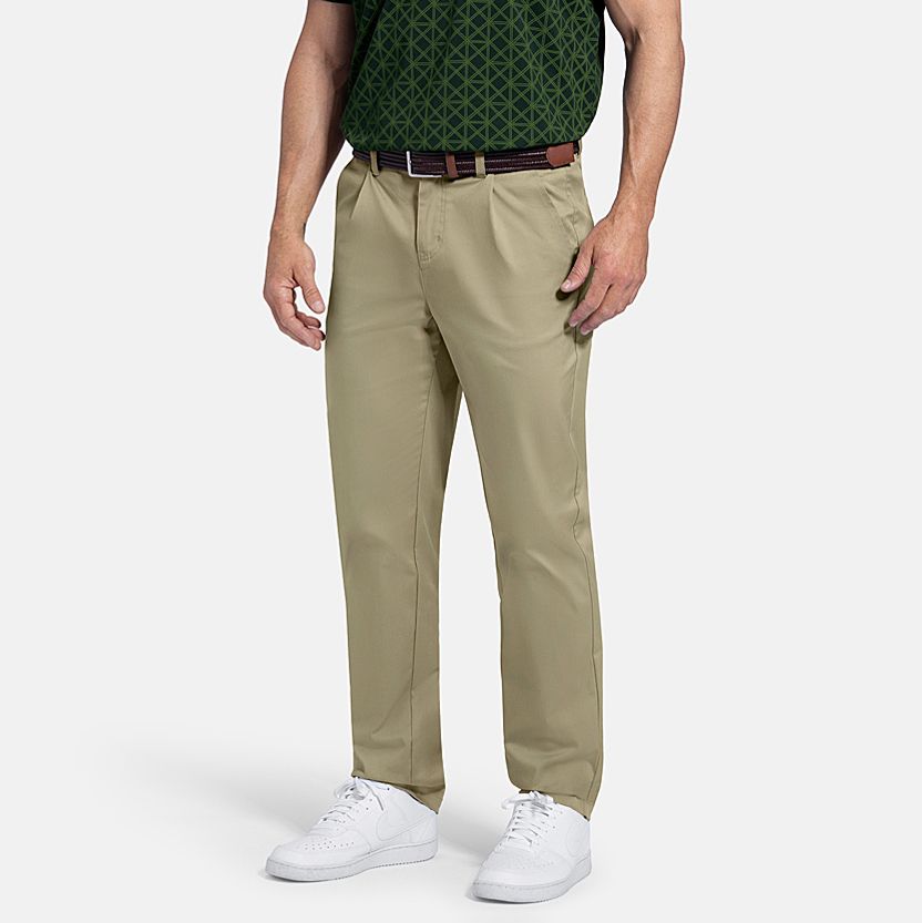 GHOST GOLF Men's 32" Patrons Pleated Golf Pant