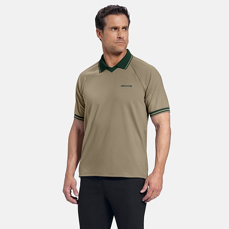 GHOST GOLF Men's Patrons Heritage Golf Polo
