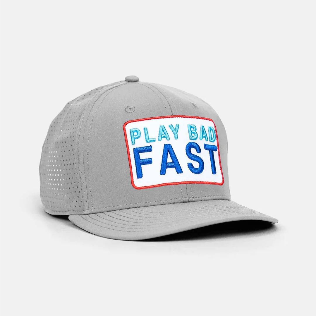GHOST GOLF Men's Play Bad Fast Snapback Hat