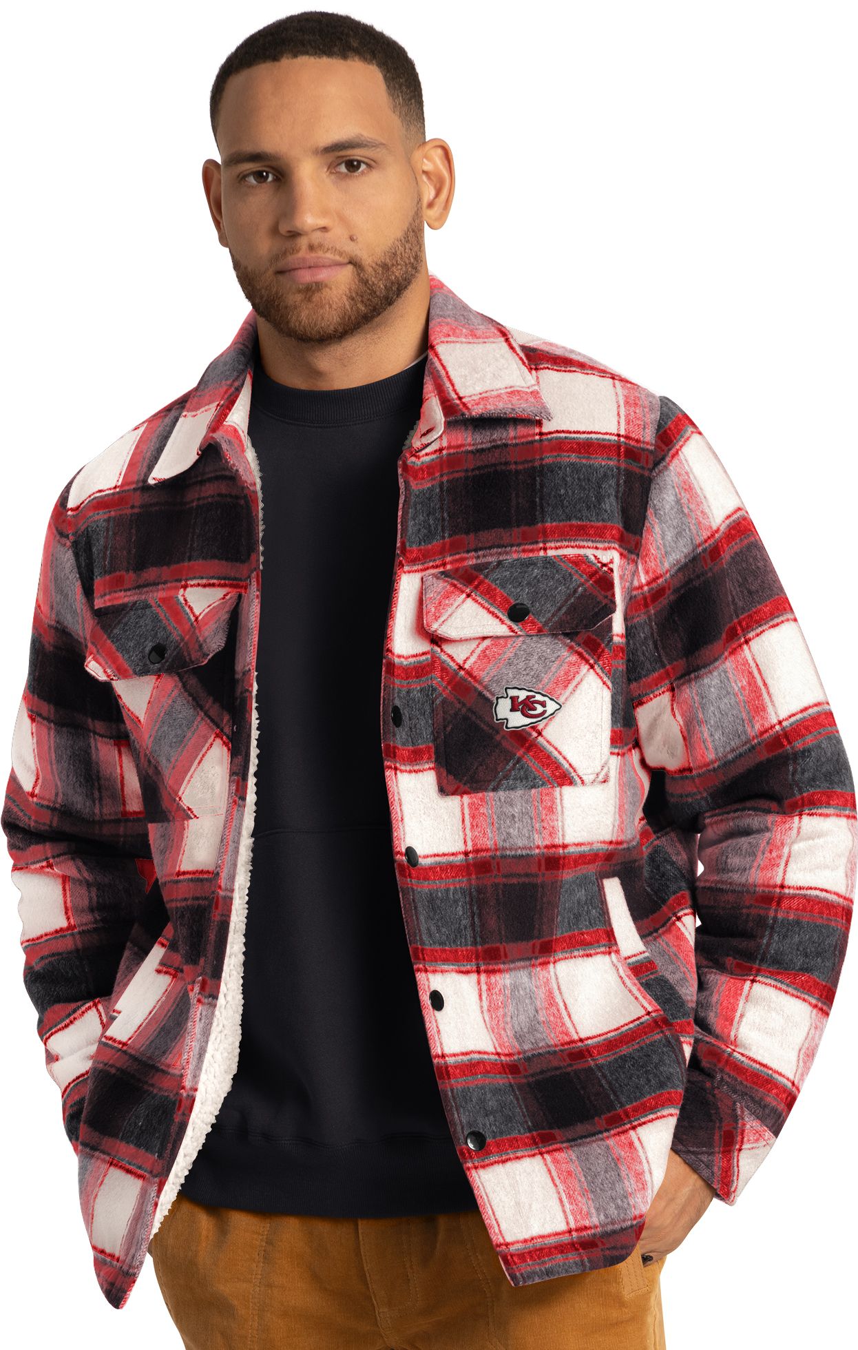 G-III Men's Kansas City Chiefs Alpha Pullover Jacket