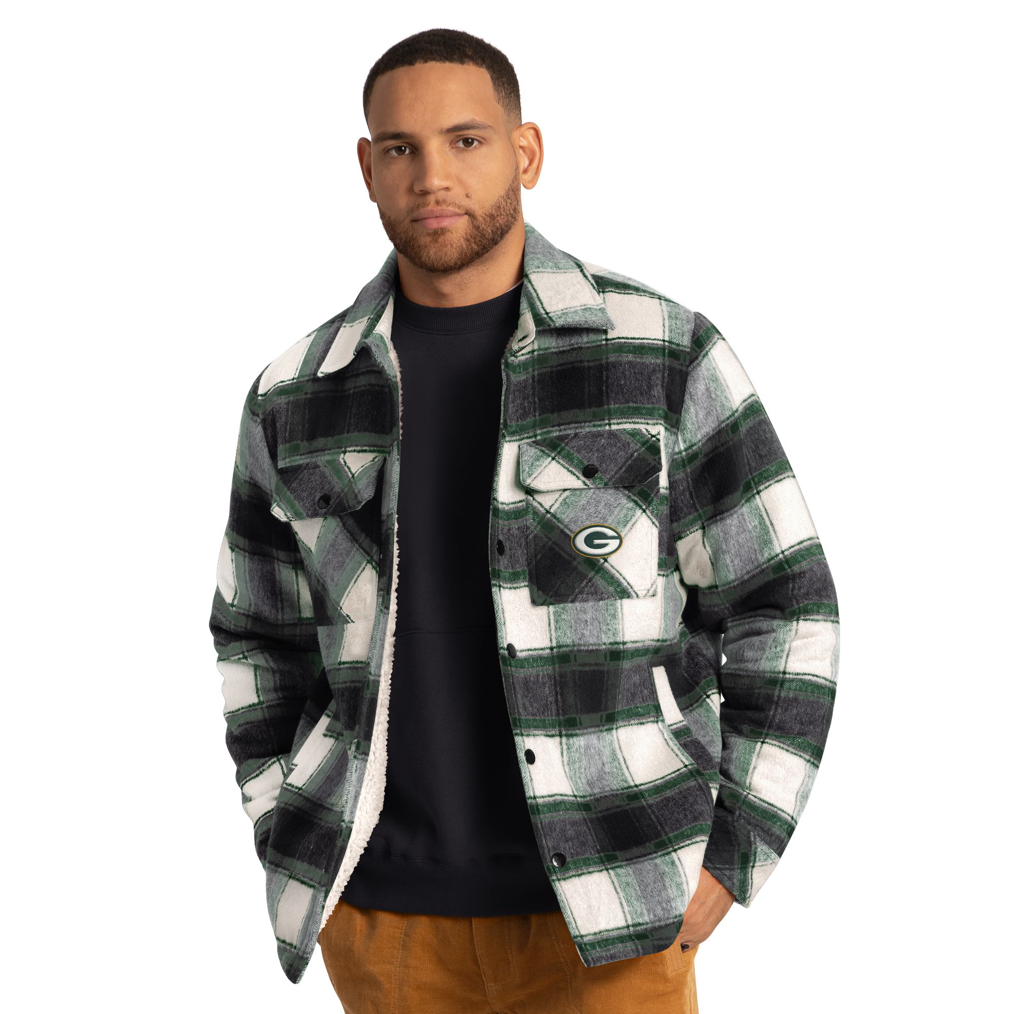 G-III Men's Green Bay Packers Alpha Jacket