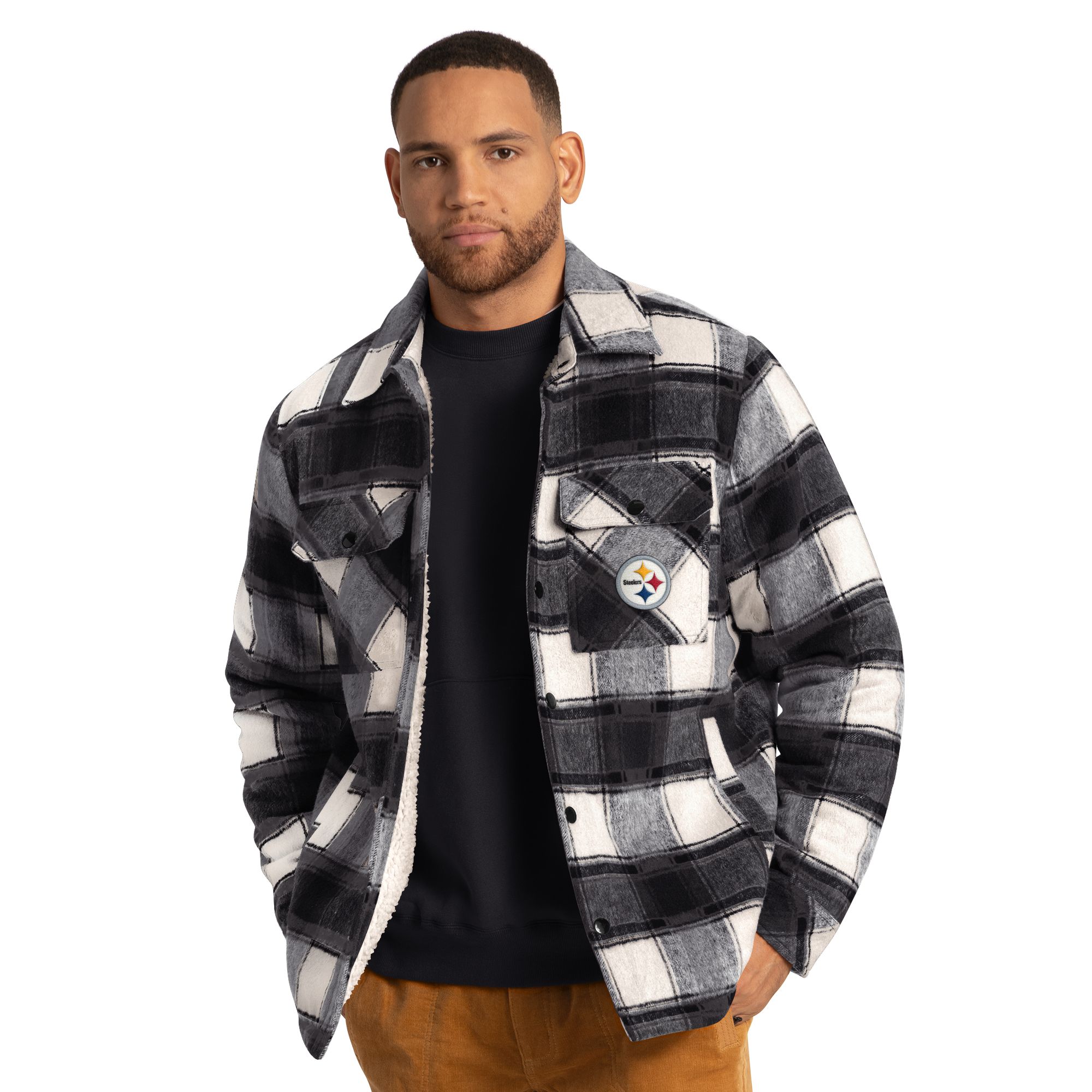 G-III Men's Pittsburgh Steelers Alpha Jacket