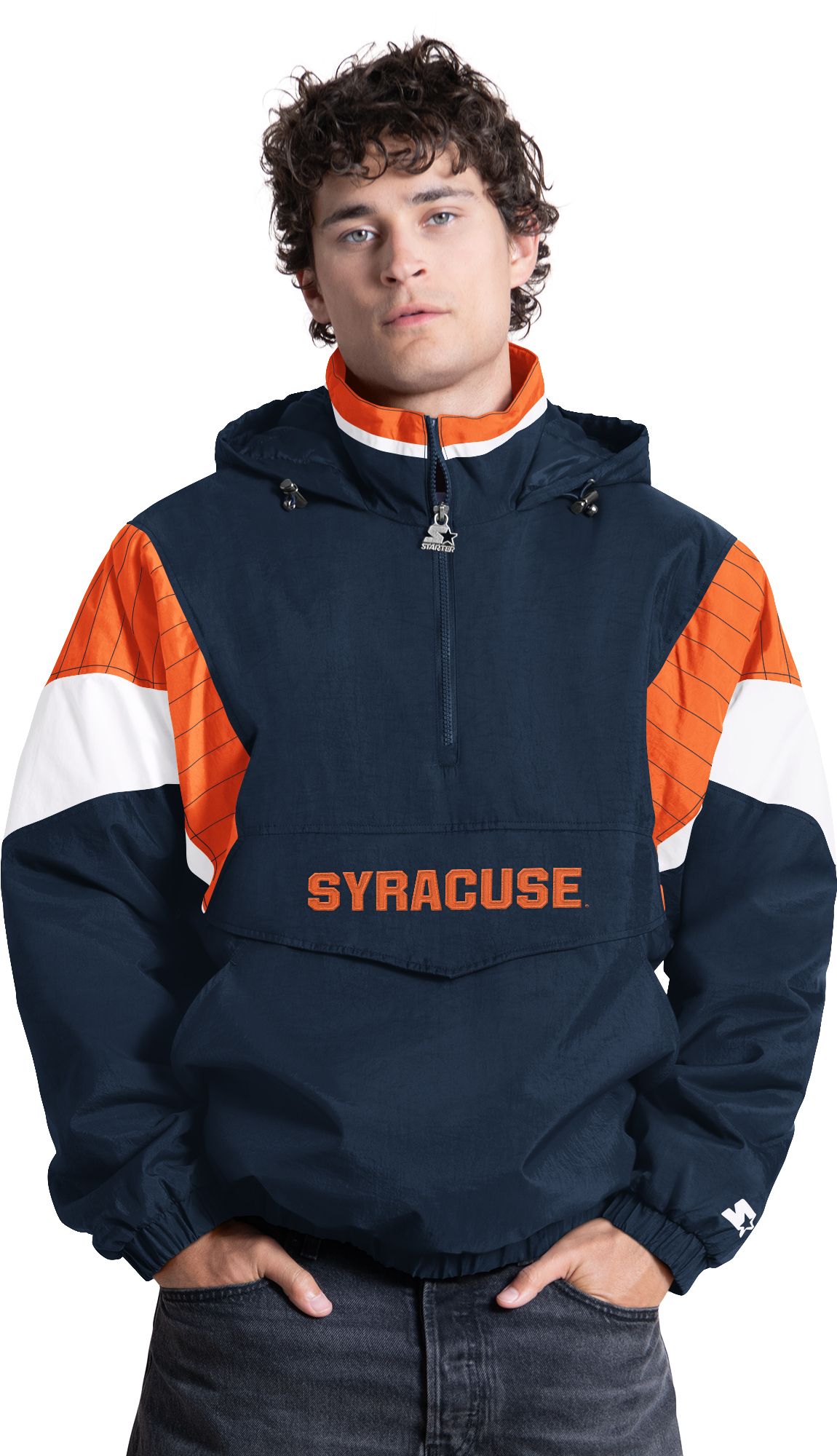 Starter Men's Syracuse Orange Throwback Jacket