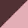 Stacked Dark Maroon/Black