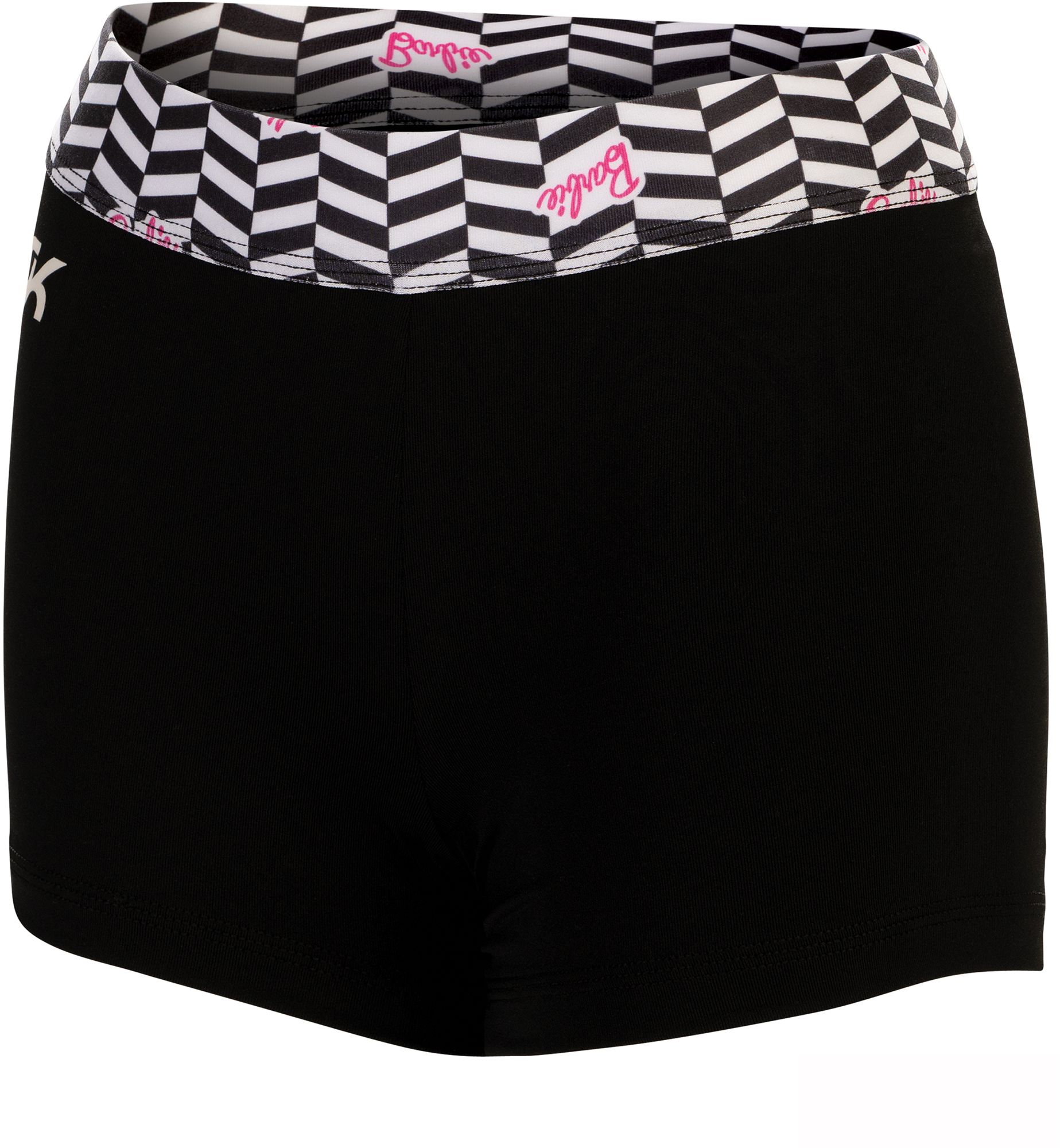 GK Elite Girls' Barbie Waistband Cheer Shorts