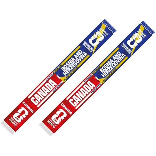 Global Scarves Canada VS Qatar 2026 FIFA World Cup Matchup Scarf